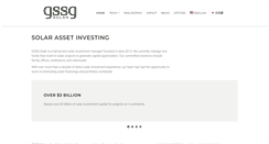 Desktop Screenshot of gssgsolar.com